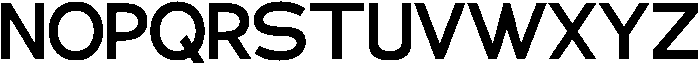 Klovert-Bold otf (700) Font UPPERCASE