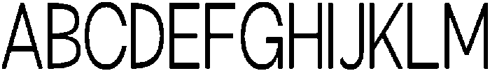Klovert Condensed otf (400) Font UPPERCASE