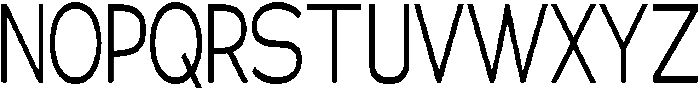 Klovert Condensed otf (400) Font UPPERCASE