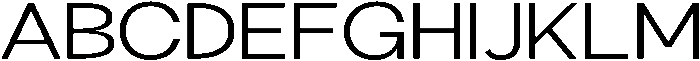 Klovert Expanded otf (400) Font UPPERCASE