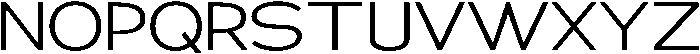 Klovert Expanded otf (400) Font UPPERCASE