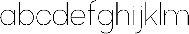 Klovert Extra Light otf (200) FONT