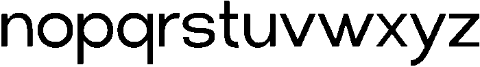 Klovert Medium otf (500) Font LOWERCASE