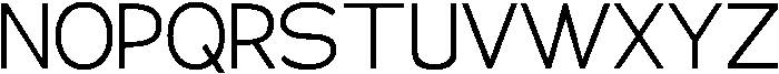 Klovert-Regular otf (400) Font UPPERCASE