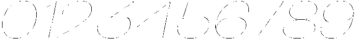 Klovert Thin Expanded Slant otf (100) Font OTHER CHARS