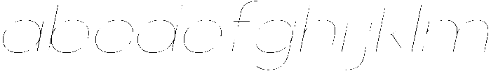 Klovert Thin Expanded Slant otf (100) FONT