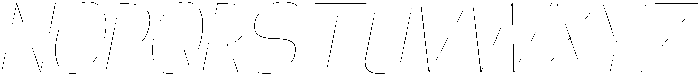 Klovert Thin Semi Condensed Slant otf (100) Font UPPERCASE