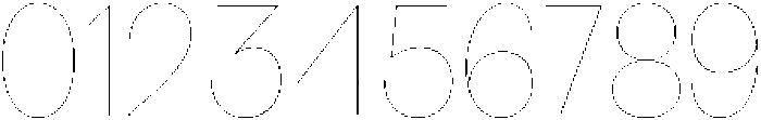 Klovert Thin Semi Condensed otf (100) Font OTHER CHARS