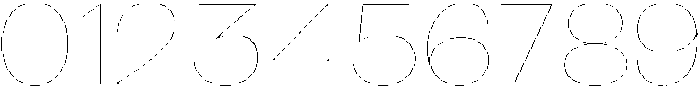Klovert Thin Semi Expanded otf (100) Font OTHER CHARS