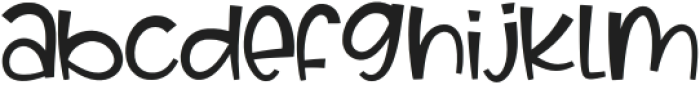 Klutzy otf (400) Font LOWERCASE