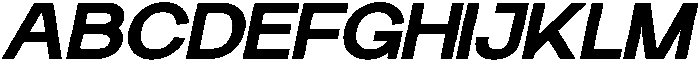 Klyno Bold Oblique otf (700) Font UPPERCASE