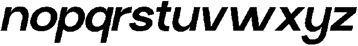 Klyno Bold Oblique otf (700) Font LOWERCASE