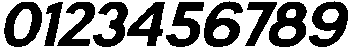 Klyno Extra Bold Oblique otf (700) Font OTHER CHARS