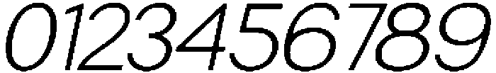 Klyno Extra Light Oblique otf (200) Font OTHER CHARS