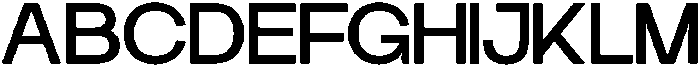 Klyno Medium otf (500) Font UPPERCASE