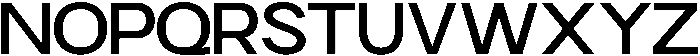 Klyno Medium otf (500) Font UPPERCASE