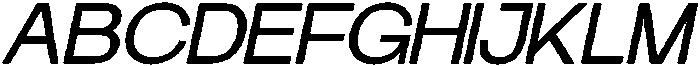 Klyno Oblique otf (400) Font UPPERCASE