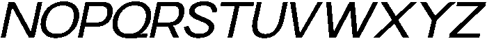 Klyno Oblique otf (400) Font UPPERCASE