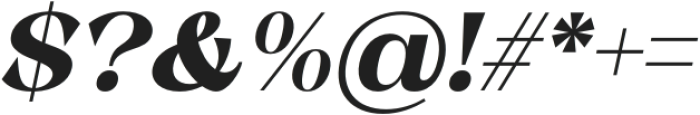 Klyro Italic otf (400) Font OTHER CHARS