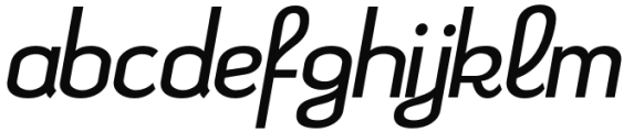 Kleptocracy Light Italic Font LOWERCASE