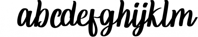 Kladifa - Modern Script Font Font LOWERCASE