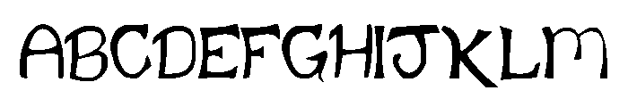 KlaineFont Font UPPERCASE
