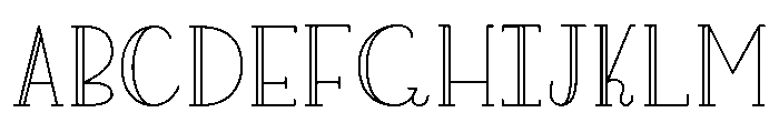 Klasse Font UPPERCASE