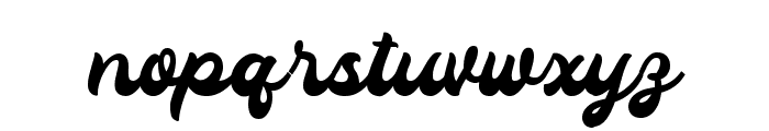 Klassik Style Font LOWERCASE