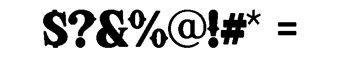 Kleader-Demo Font OTHER CHARS