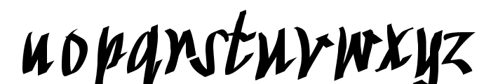 KleinKallig Font LOWERCASE