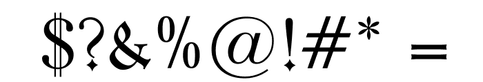 Kleist-Fraktur Font OTHER CHARS