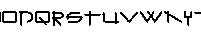 Kleo sans Font UPPERCASE
