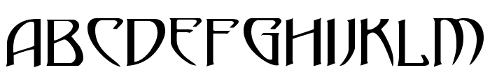 KlingonDagger Font UPPERCASE