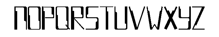 kleung Font UPPERCASE