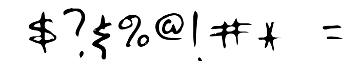 Kline Regular Font OTHER CHARS