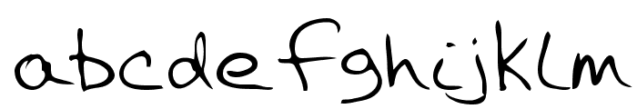 Kline Regular Font LOWERCASE