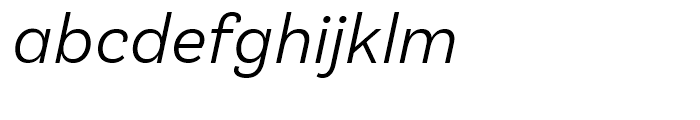 Klainy Regular Italic Font LOWERCASE