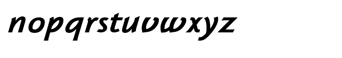 Klassika Black Italic Font LOWERCASE