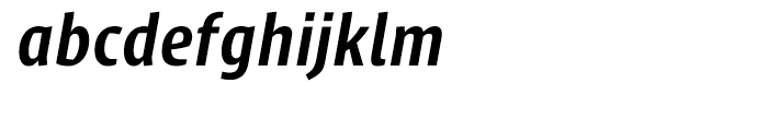 Klaus FY Bold Italic Font LOWERCASE