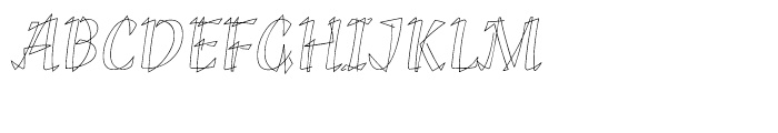 Klee Regular Font UPPERCASE