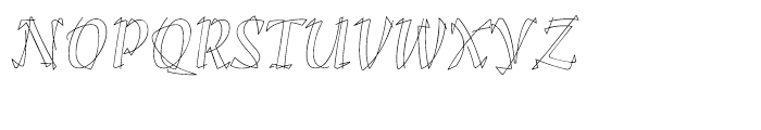 Klee Regular Font UPPERCASE