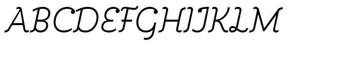 Kleide Light Italic Font UPPERCASE