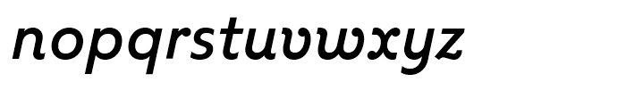 Kleide Medium Italic Font LOWERCASE
