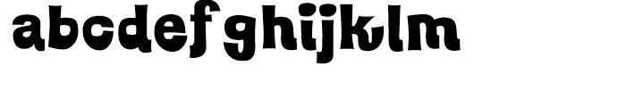 Klickclack Regular Font LOWERCASE