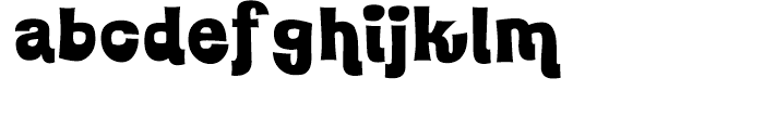 Klickclack Swash Font LOWERCASE