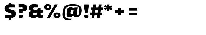 Klint Black Extended Font OTHER CHARS