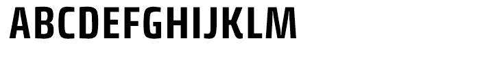 Klint Bold Condensed Font UPPERCASE