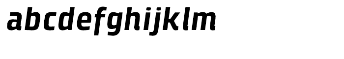 Klint Bold Italic Font LOWERCASE