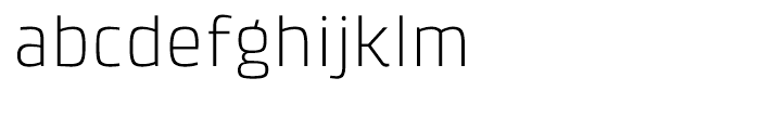 Klint Light Font LOWERCASE