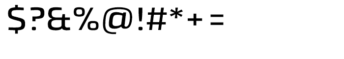 Klint Medium Extended Font OTHER CHARS